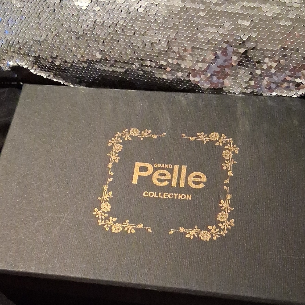Elle Exotic Leather Collection Brown Bag